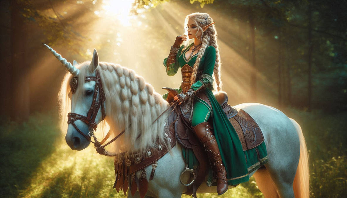 Elf Rider Elf rider 01 by schnueffelchen on DeviantArt