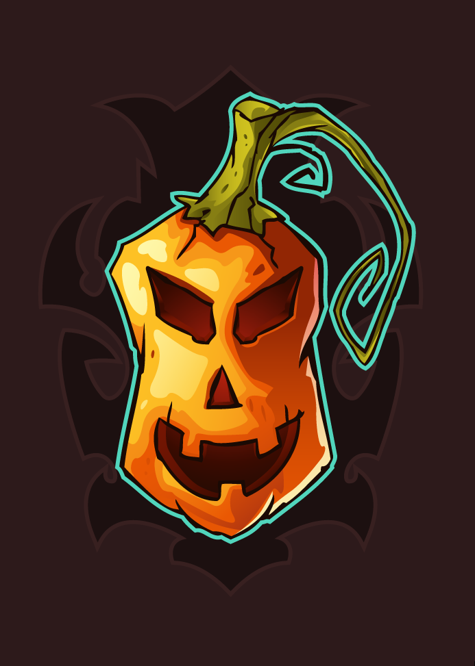 Free Evil Halloween Pumpkin