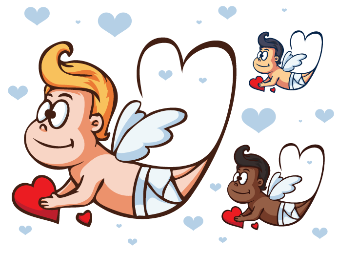 Free vector cupid