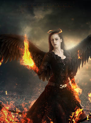 Fire Angel by Helderjose Fire Angel by Helderjose