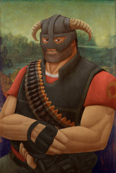 TF2 : Dovahkiin Heavy Lisa