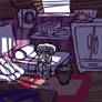 Main character's room concept