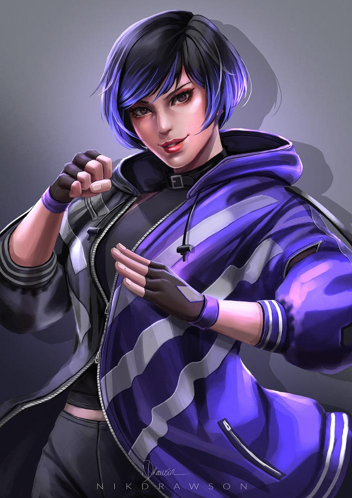 Reina Mishima by nikdrawson on DeviantArt