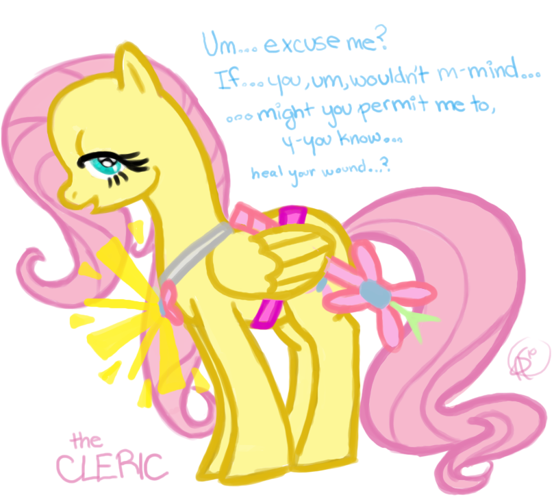 Fluttershy the Cleric