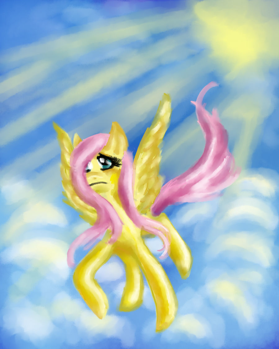 Fluttershy speed painting