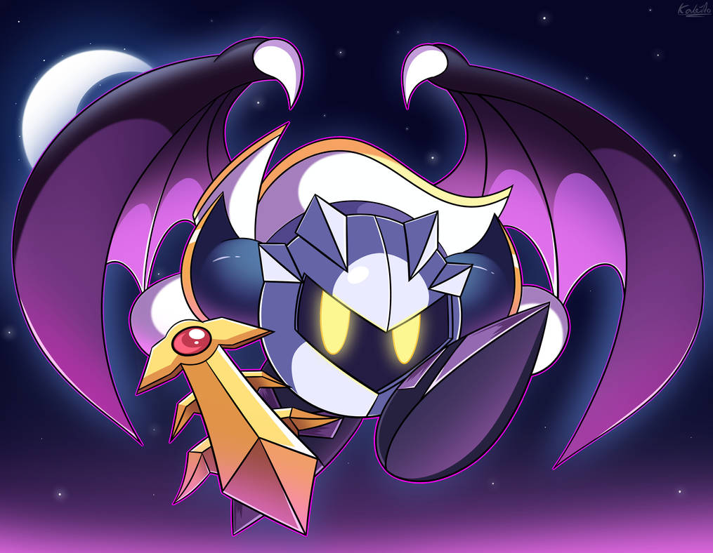 Meta Knight by Kaleido-Art on DeviantArt