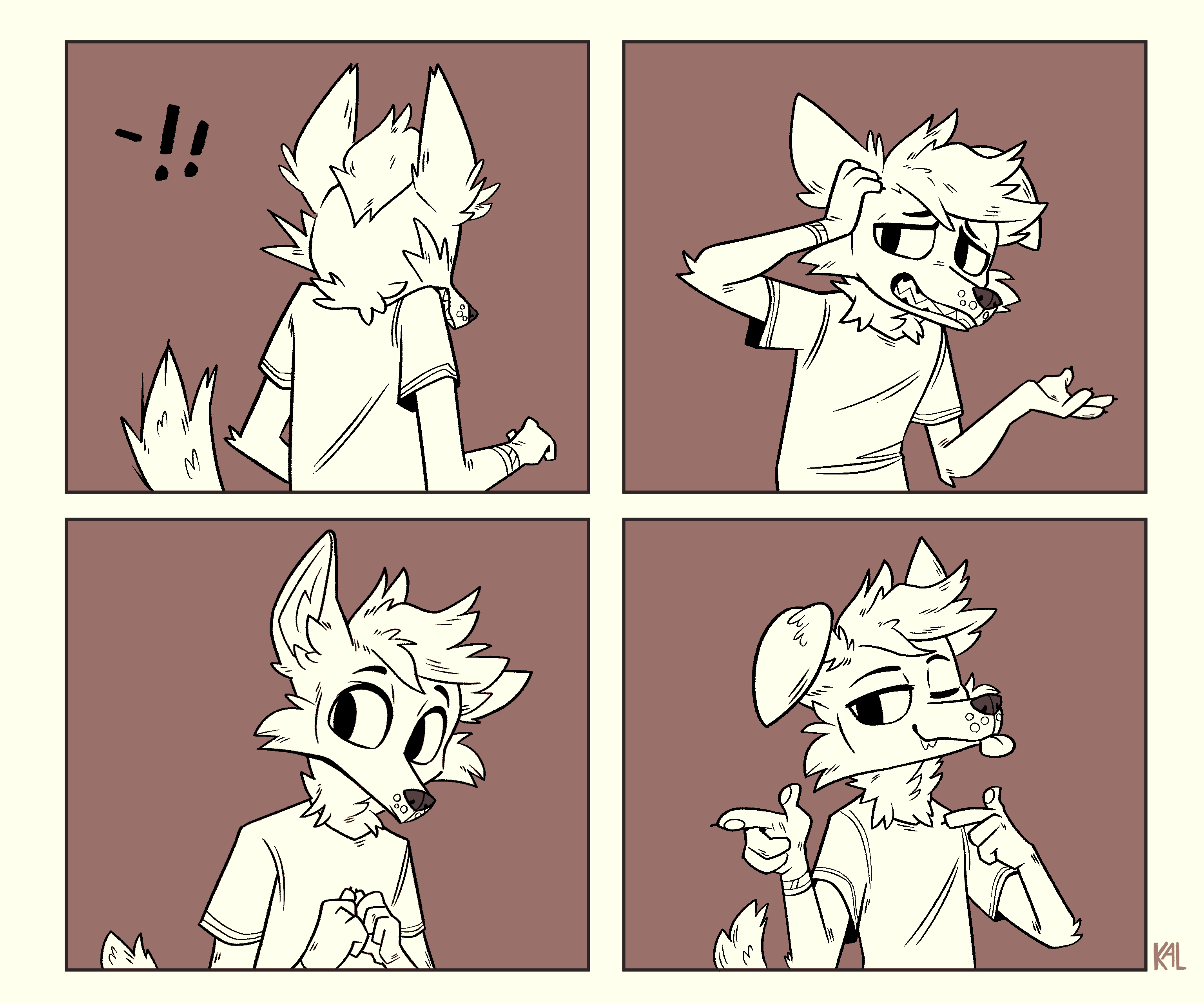 4-Panel Comic Assignment by Kaleido-Art on DeviantArt