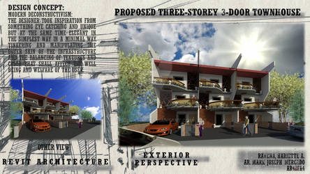 Proposed Three Storey Townhouse