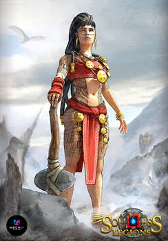 Tribal Melee Human warrior - Soulless Legions -