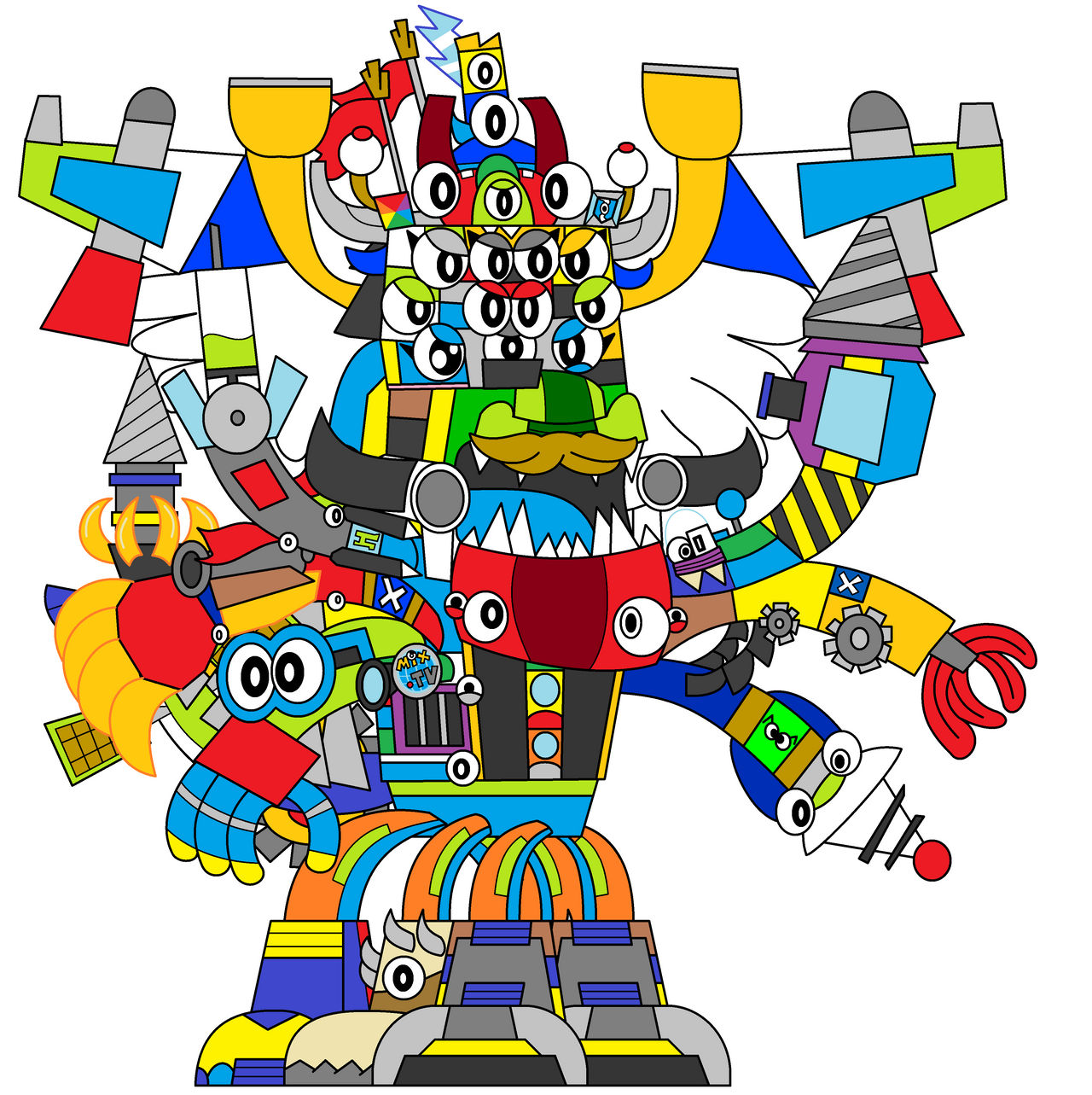 MIXELS - Ultimate Ultra Miximum MAX by Matigol9000SuperMMOS on DeviantArt