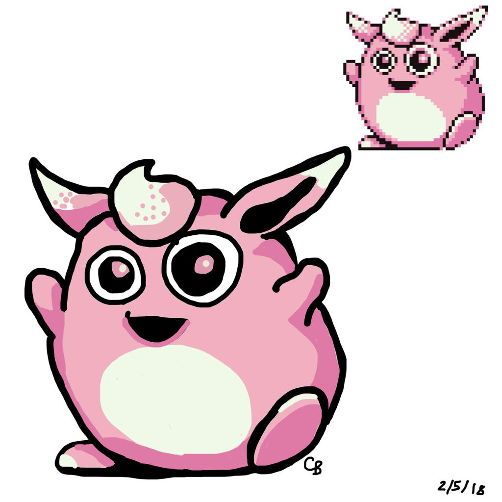 #40 Wigglytuff by LarryCraneGraphics on DeviantArt