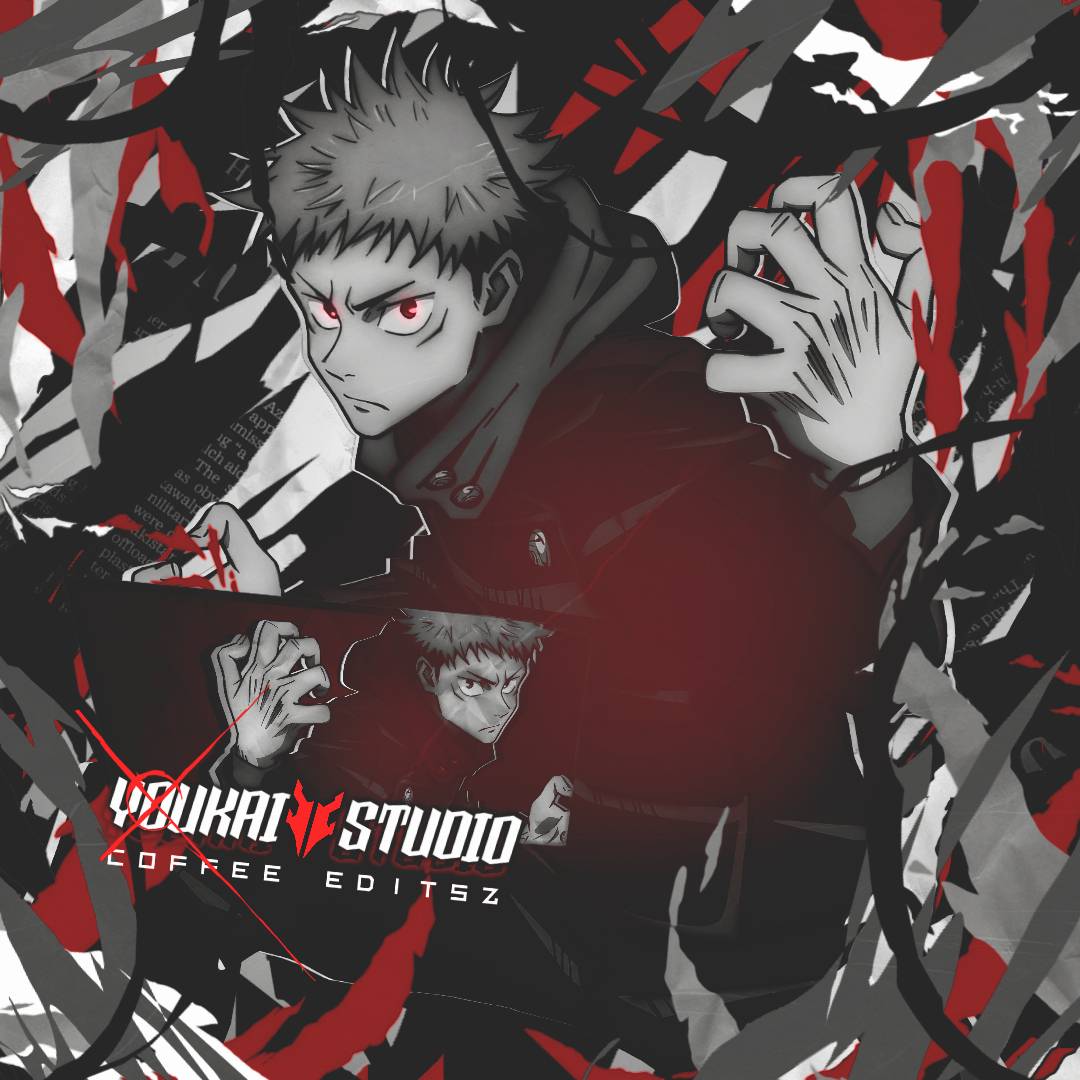 Yuji Itadori - Jujutsu Kaisen  Graph by CoffeeEditsz on DeviantArt