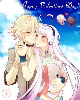 MAIKA and YOHIOloid: Happy Valentine's Day!