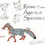 Reise ref sheet