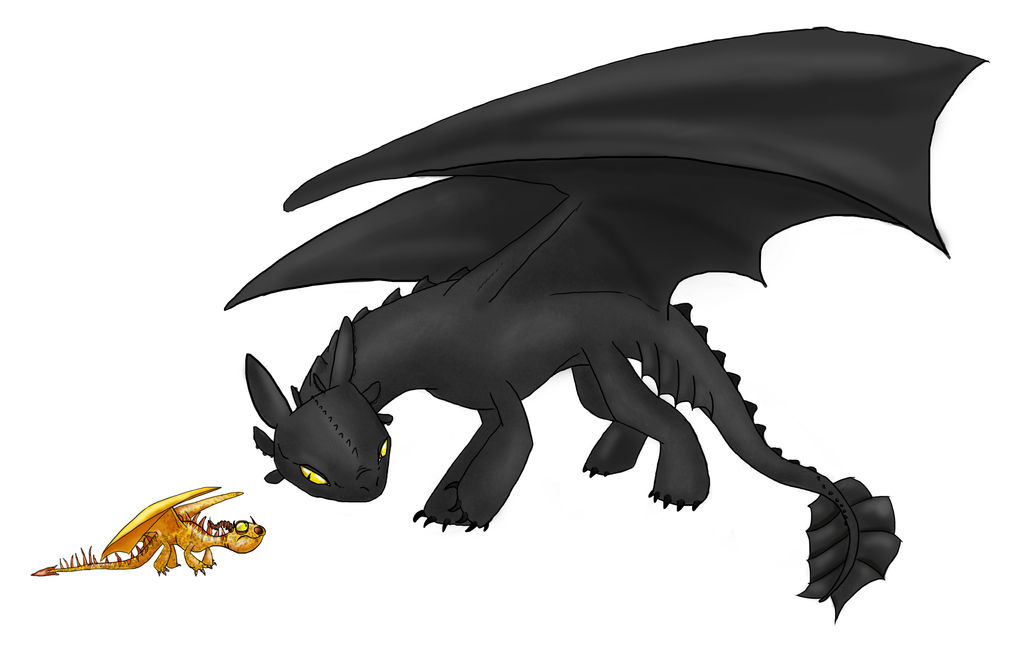 Toothless Intimidating Toothless and terror by 71-Blackbird on DeviantArt