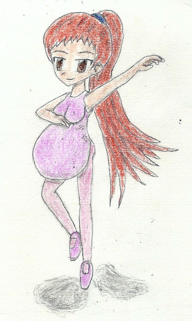 pregnant dancer