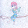 A fairy in the snow