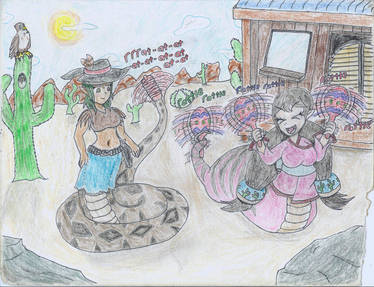 Mafin And Rattler Lamia