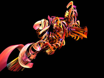 3d Abstract Render i