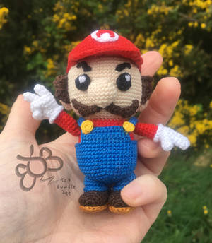 Super Mario Amigurumi Micro Crochet Doll