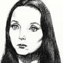 Carolyn Jones as Morticia Addams - DSC