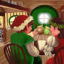 Happy Hobbit Yule - ArtRage Dec. Contest
