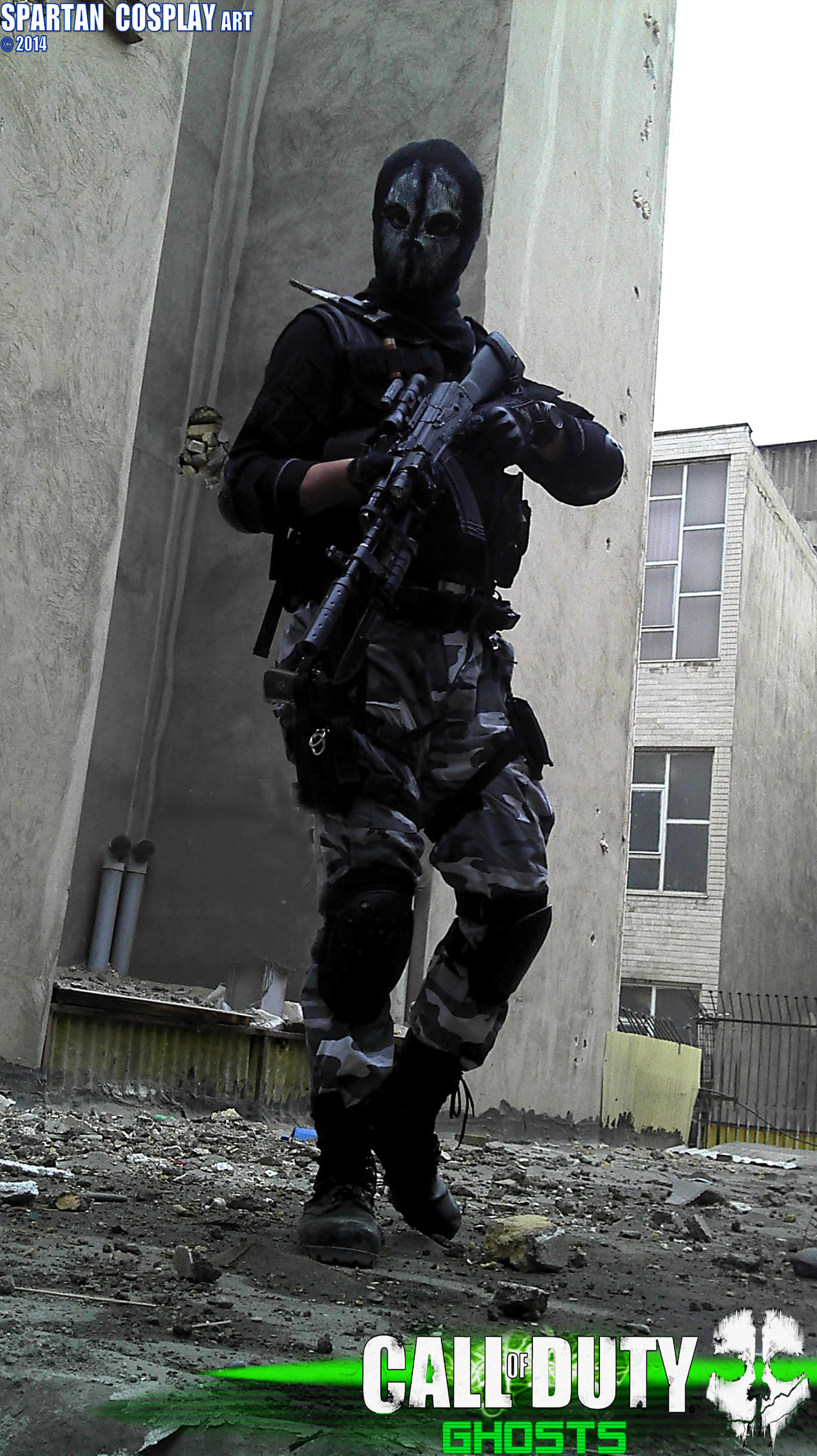 Logan Cod Face Logan Walker Cosplay art (call of duty ghost) by SPARTANalexandra on ...