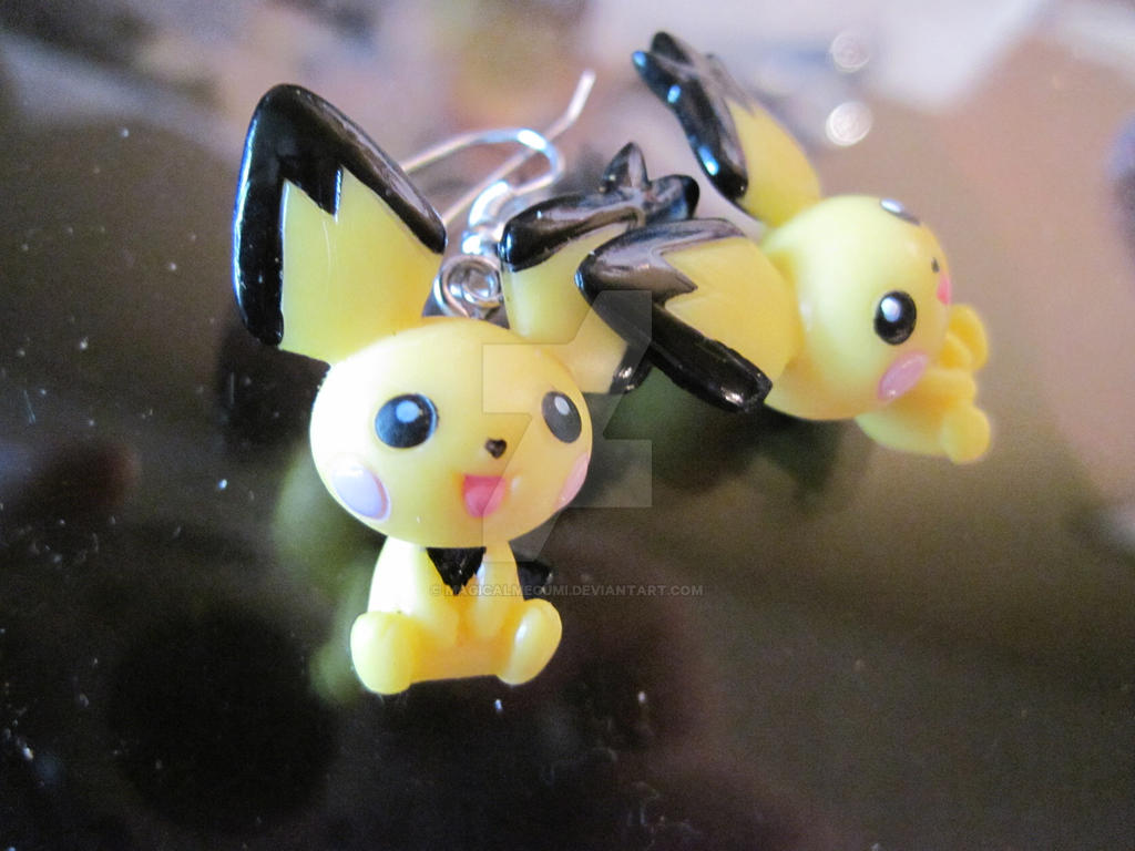 pichu earrings