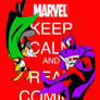 Marvel-Keep Calm and Read Comics