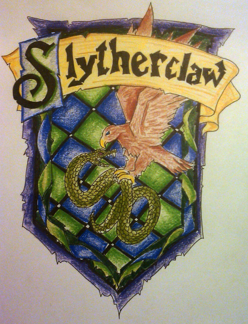 Slytherclaw House Crest