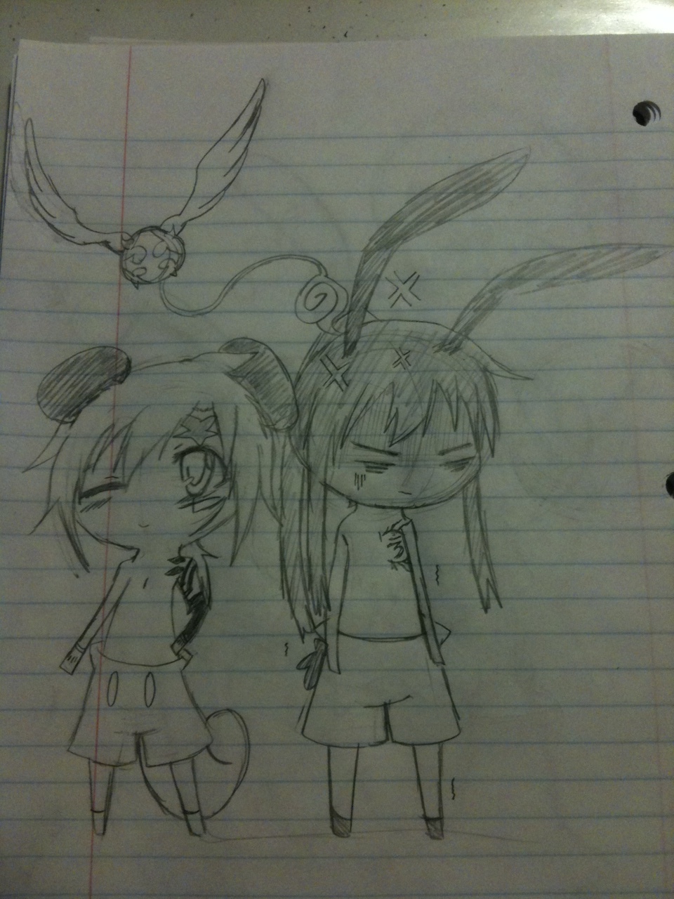 Mouse And Rabbit sketch by SukiTenshi on DeviantArt