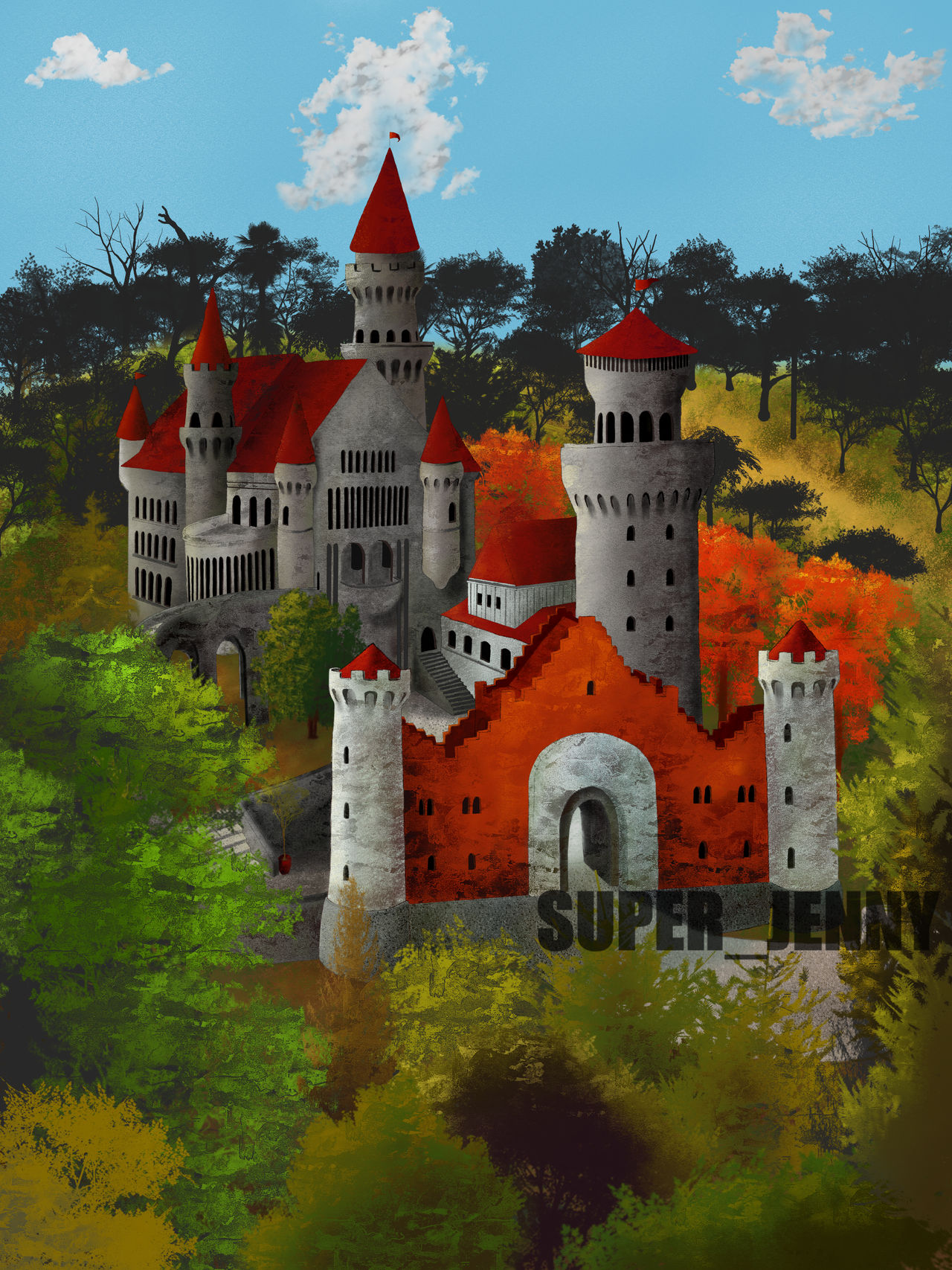 Castle by superjenny17 on DeviantArt