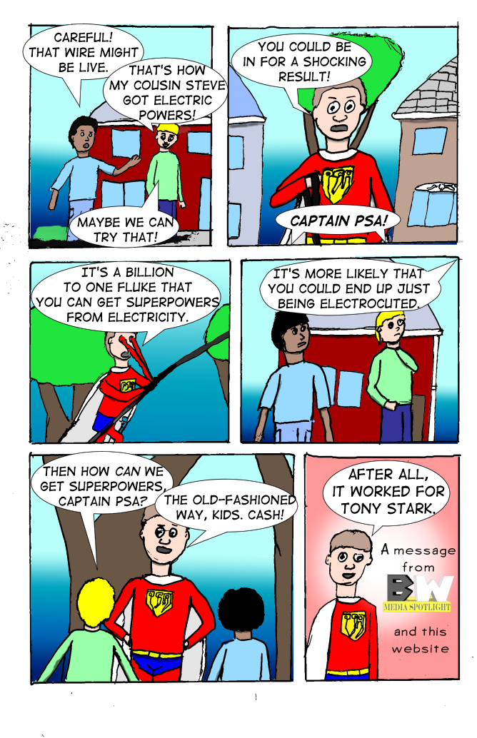 Captain PSA #8: Shocking