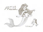 Ariel and Flounder:  The Little Mermaid