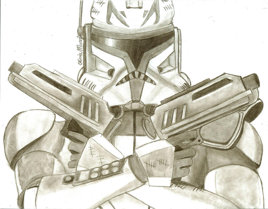 Cap Rex Scetch Captain Rex by NativeFaery on DeviantArt