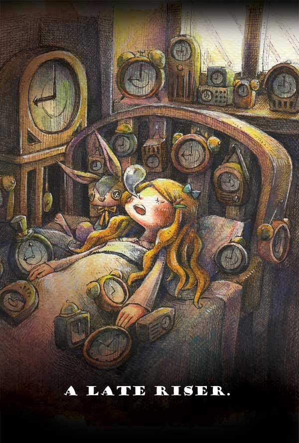 a late riser. by frankenji on DeviantArt