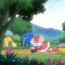Sonamy Kiss Sonic X