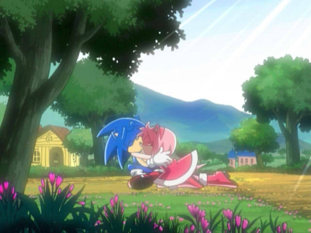 Daeream on X: Kiss! #SonicTheHedgehog #SonAmy