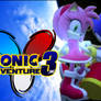 SA3 Sonic and Amy Wallpaper (Remake)