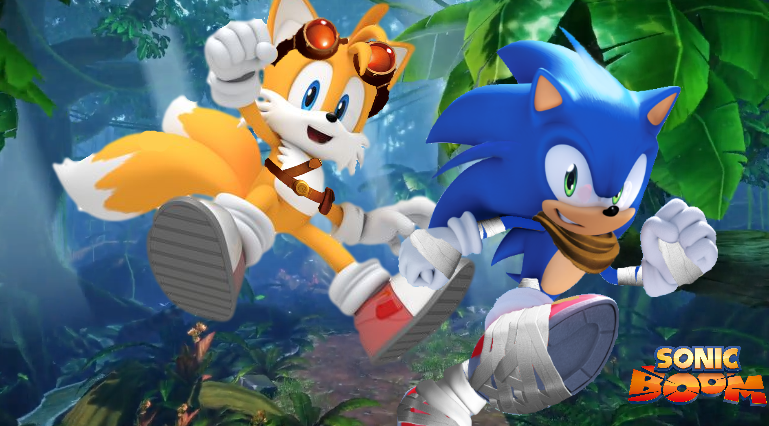 Sonic Boom Sonic and Tails Wallpaper