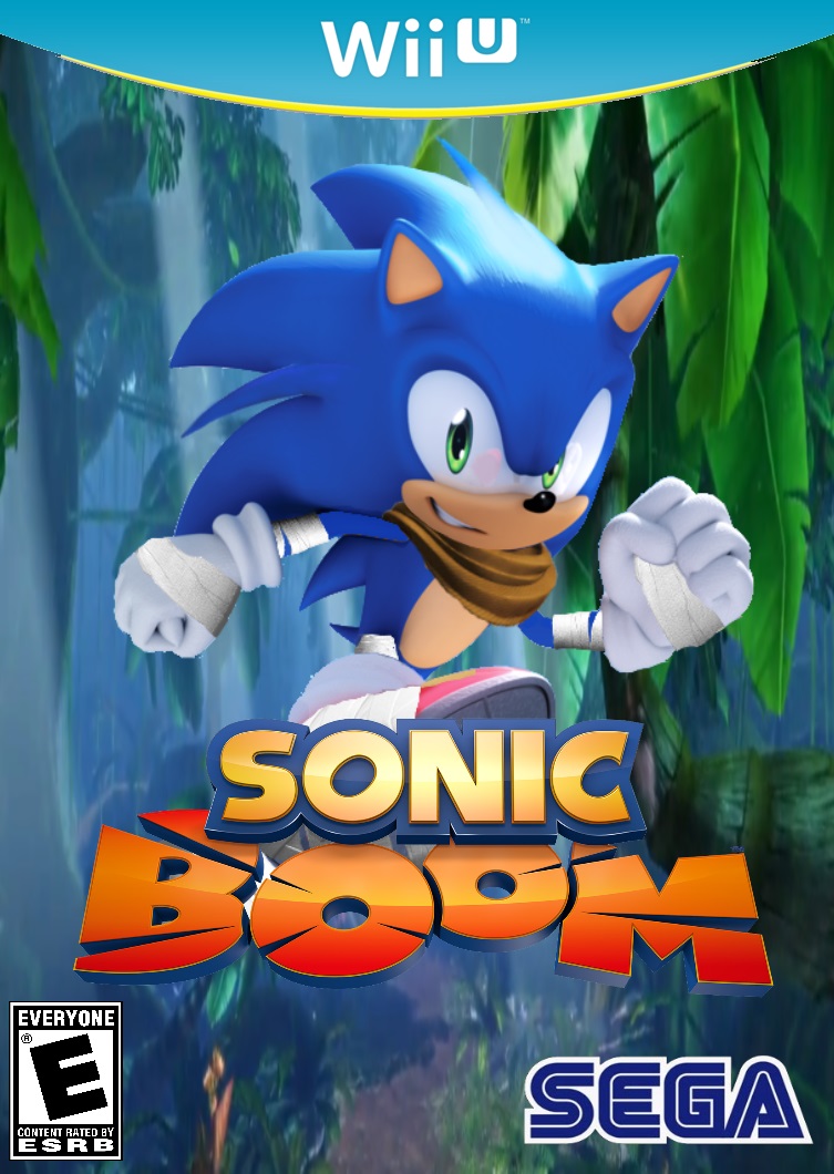 Sonic Boom Wii U Box Art