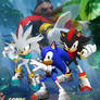 Sonic Boom Sonic, Shadow, Silver and Eggman WP