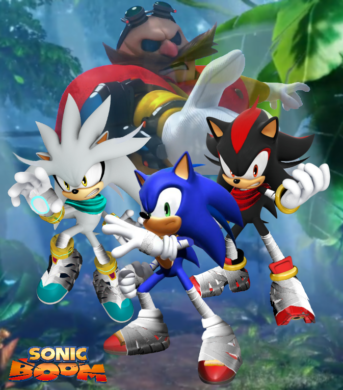 Shadow - Sonic - Silver  Sonic and shadow, Sonic, Sonic the hedgehog