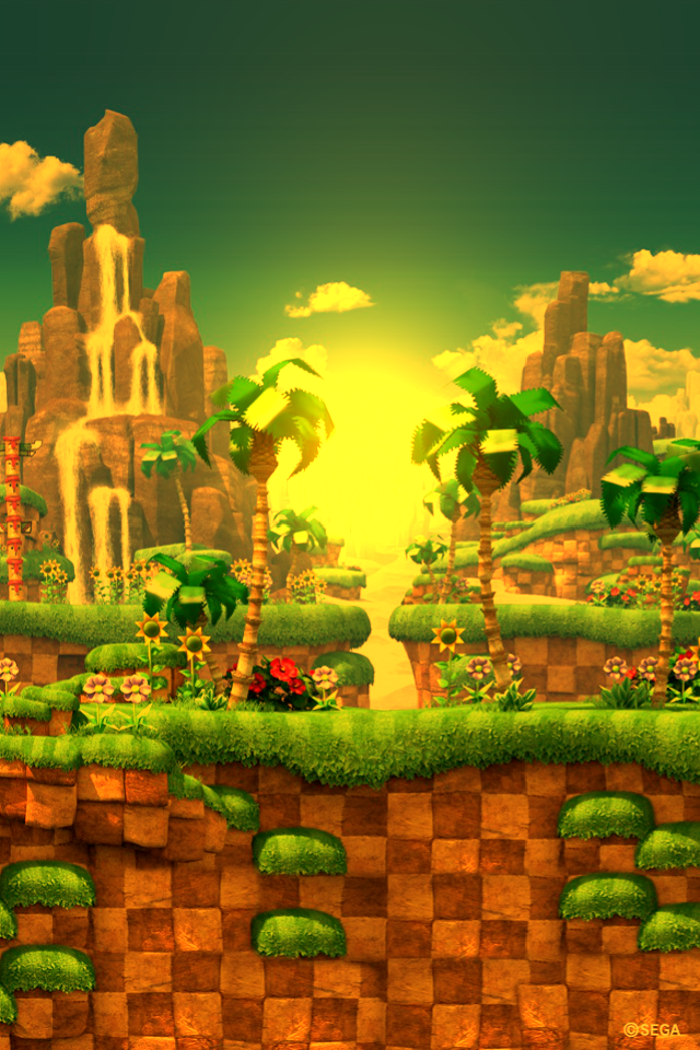 Sunset Hill Background