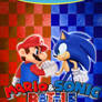 Mario and Sonic Battle Wii U Boxart