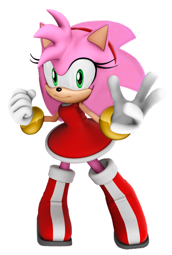 Modern Amy With Old Hair Style 3D Version by Silverdahedgehog06 on  DeviantArt