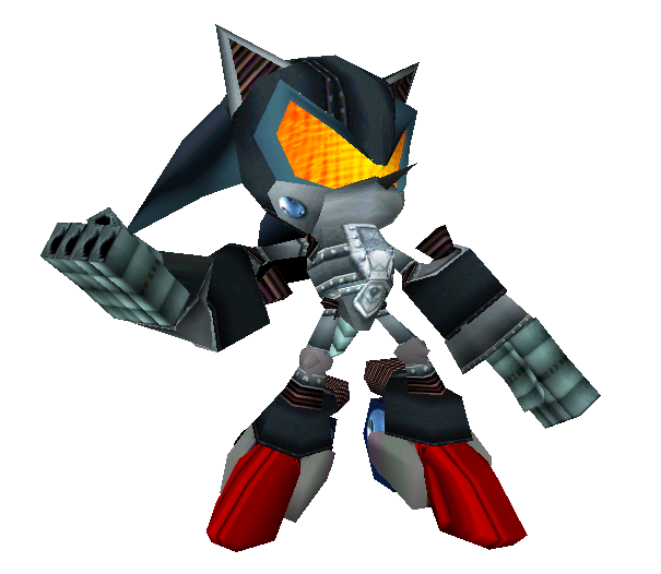 Silver Sonic/Mecha Sonic MK 0 by GardePickle on DeviantArt