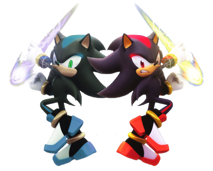 Dark Sonic Render by Silverdahedgehog06 on DeviantArt