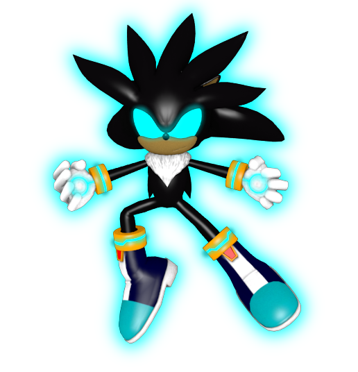 Dark Sonic Render by Silverdahedgehog06 on DeviantArt