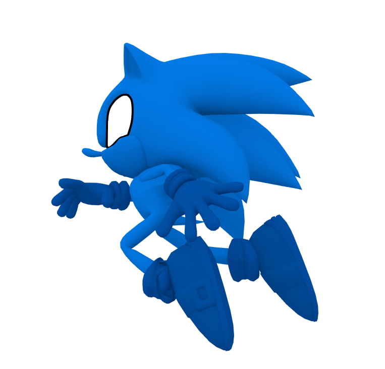 Render of sonic - Comic Studio